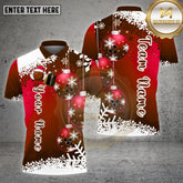 Maxcorners Bowling Snowflake Christmas Multioptions Personalized Name, Team Name 3D Shirt