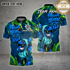 Maxcorners Bowling Shirt Graffiti Hoodie Character Multioptions Personalized Name, Team Name Unisex 3D Shirt (4 Colors)