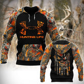 Maxcorners Hunting Pattern Orange. Camouflage Hunting Apparels