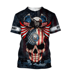 Maxcorners US Veteran - U.S Navy Veteran Unisex Shirts