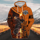 Maxcorners Custom Name Live To Ride Limited Shirt 3D