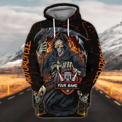 Maxcorners Custom Name Death God Of Speed Limited Edition Shirt 3D
