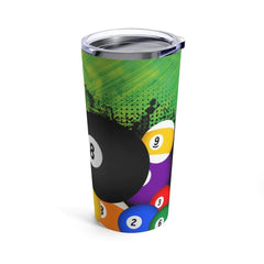 Maxcorners Billiard Balls Grunge Tumbler