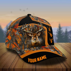 Maxcorners Premium Deer Hunting Collab Artist Classic Personalized Cap