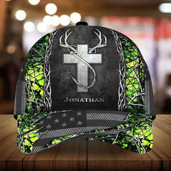 Maxcorners Personalized Fishing 3D Multicolor Cap