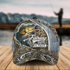 Maxcorners Personalized Fish Camo Appearance Grass