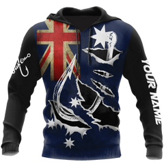 Maxcorners Custom Name Hooked On Fishing Australia