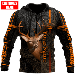 Maxcorners Personalized Name Deer Hunting 3D Design All Over Printed