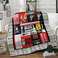 Maxcorners Bowling That's How I Roll Blanket