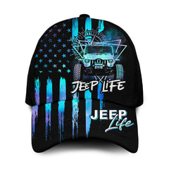 Maxcorners Classic Cap- Jeep Life Colorful Style