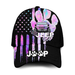 Maxcorners Classic Cap- Jeep Dog Colorful Style