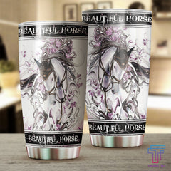 Maxcorners Beautiful Horse Stainless Steel Tumbler 02