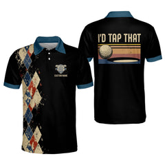 Maxcorners Golf Premium I'd Tap That Classic Personalized Name All Over Printed Shirt