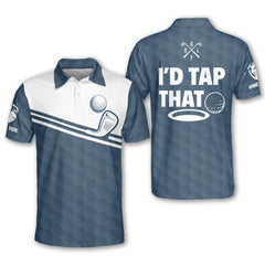 Maxcorners Golf Premium I'D That Tap Personalized Name All Over Printed Shirt