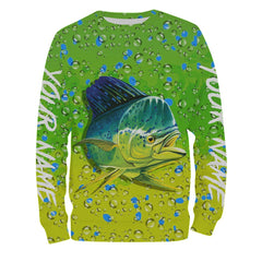 Maxcorners Mahi Mahi Fishing Skin Customize Name 3D Shirts