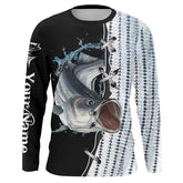 Maxcorners Striped Bass Striper Fishing Customize Name Tournament 3D Shirts
