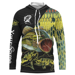 Maxcorners Personalized Fishing 3D Shirt Largemouth Bass Fishing