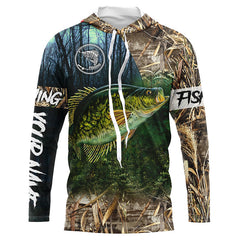 Maxcorners Personalized Fishing 3D Shirt Crappie Fishing