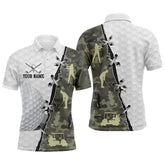 Max Corner Mens golf polo shirts custom name camouflage golf shirts, team golf tops for mens