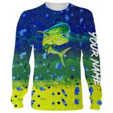 Maxcorners Mahi Mahi Fishing Customized Name 3D All Over printed Shirts