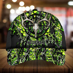Maxcorners Premium Filipo Ali Deer Hunting Personalized Hats 3D