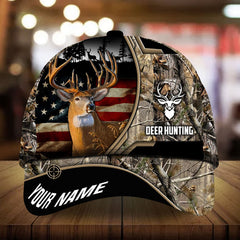 Maxcorners The Best Baer Deer Hunting Personalized Hats 3D