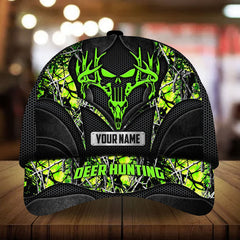 Maxcorners Custom Name Premium Becherer Deer Hunting Hats 3D SB