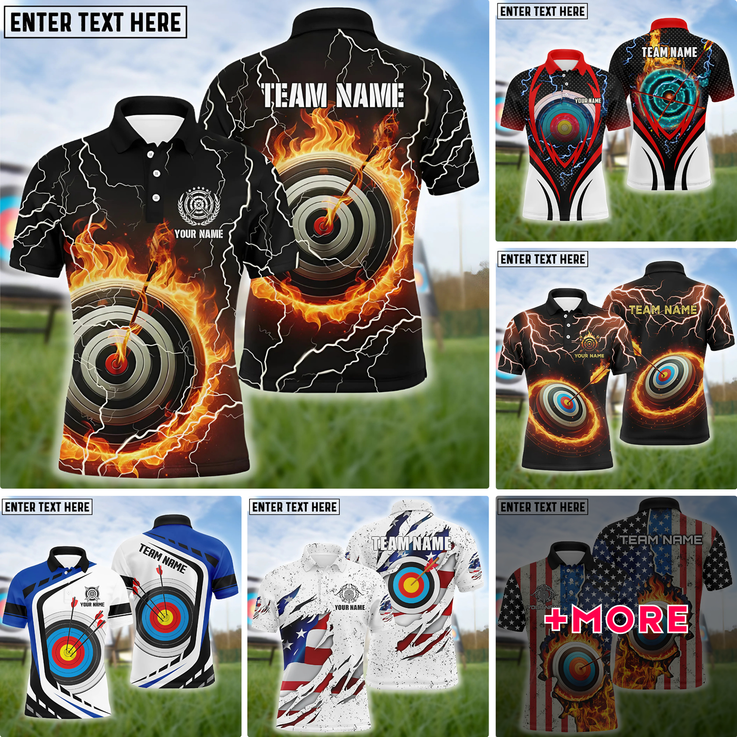 ARCHERY 3D SHIRTS