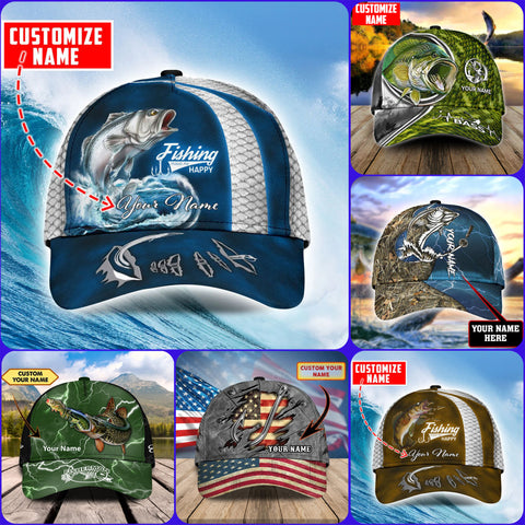 Fishing 3D Cap