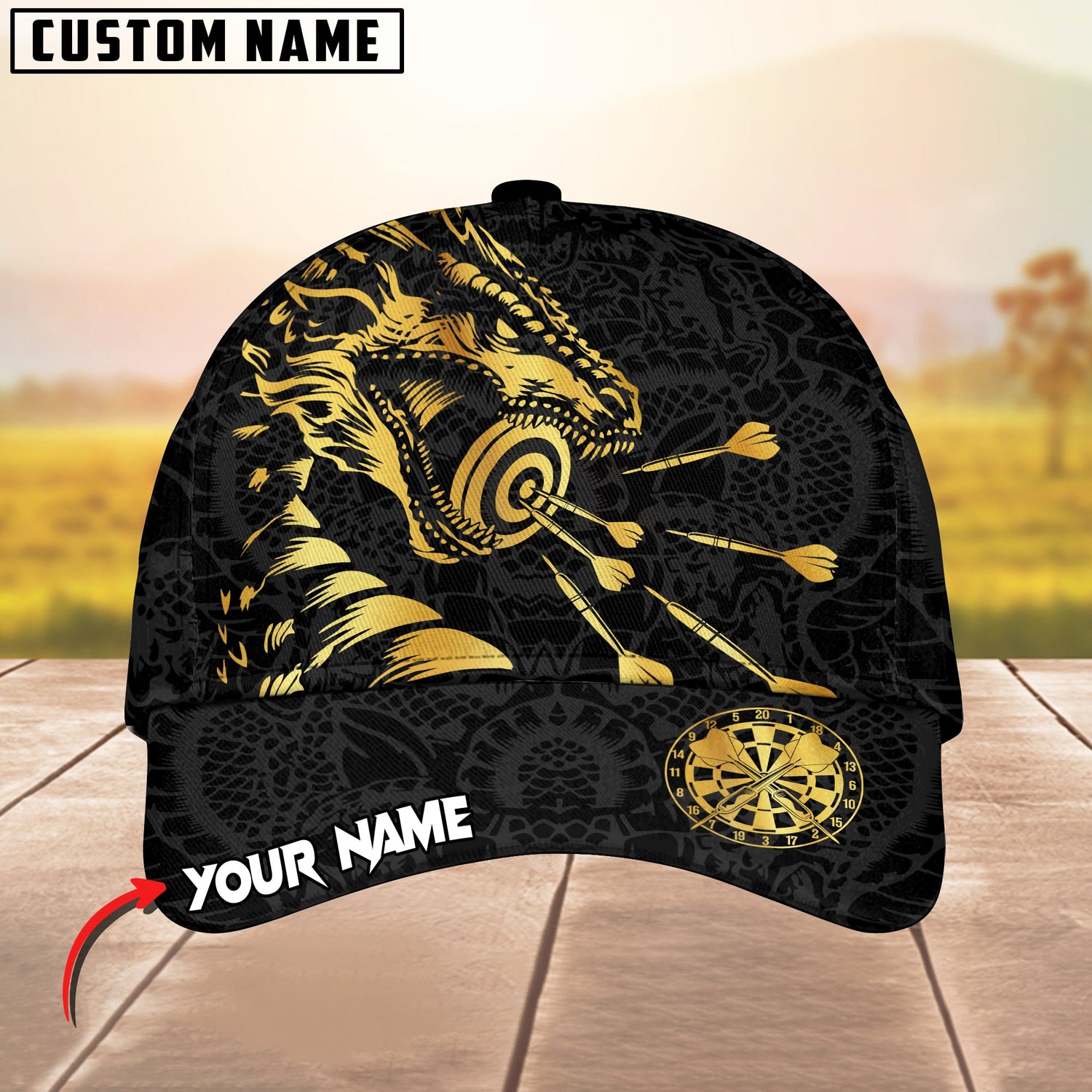 Darts 3D Cap