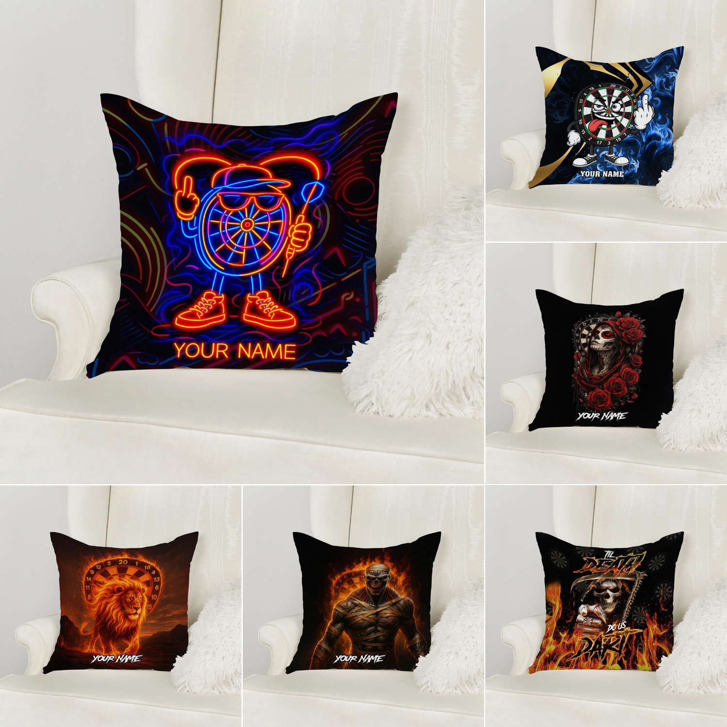DARTS 3D PILLOWS