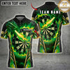Maxcorners Darts Coiled Dragon Dartboard Multiple Options Personalized Name, Team Name 3D Shirt