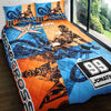 Maxcorners Motocross 9 Personalized Bedding Set