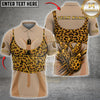 Maxcorners Bowling Leopard Print Bowling Ball & Pins Multicolor Customized Name, Team Name 3D Shirts