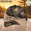 Maxcorners Hunting Skull Bowhunter Woodland Personalized 3D Cap