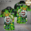 Maxcorners Golf 420 King Smoking Ball Personalized Name, Team Name 3D Shirt (4 Colors)