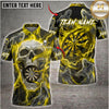 Maxcorners Darts Storm Skull Smoke Dartboard Multiple Options Personalized Name, Team Name 3D Shirt