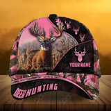 Maxcorners The Majestic Of Deer Hunting Personalized Hats 3D Multicolored