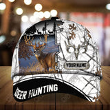 Maxcorners Premium Deer Hunting Cap 2 Personalized Hats 3D Multicolored