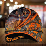 Maxcorners Premium Deer Hunting Cap Personalized Hats 3D Multicolored
