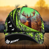 Maxcorners Premium Concept Sport Deer Hunting 2 Personalized Hats 3D Multicolored