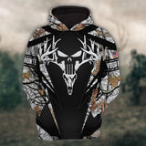 Customized Hunting Style 4 3D Deer Hunting Hoodie Hunter Gift