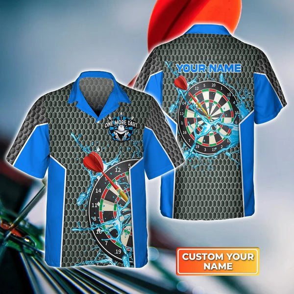 Maxcorners Darts Jerseys Customized Name 3D Hawaiian Shirt