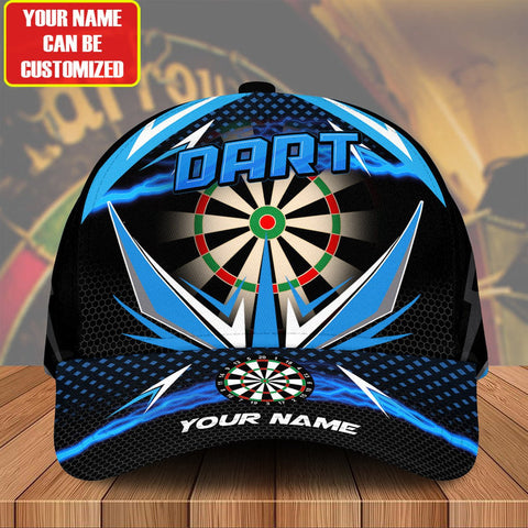 Maxcorners Darts Multicolor Option Personalized Name 3D Cap