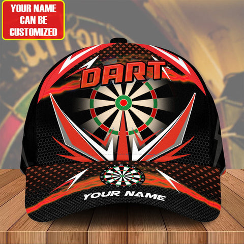 Maxcorners Darts Multicolor Option Personalized Name 3D Cap