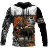 Maxcorners Moose Hunting Camo Custom Name Shirt 3D All Over Printed Clothes