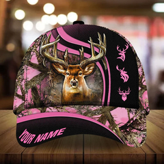 Maxcorners Deer Hunting Multicolor Pattern Personalized Cap