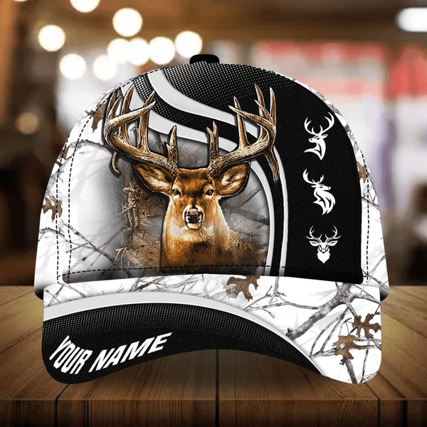 Maxcorners Deer Hunting Multicolor Pattern Personalized Cap