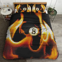 Maxcorners Billiards Ball Player Bedding Set-VT08