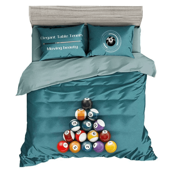 Maxcorners Billiards Ball Player Bedding Set-VT10